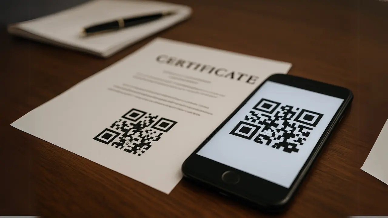 Filing Paper Using Qr Code QR Code Digital Document Verification: How to Use It Securey